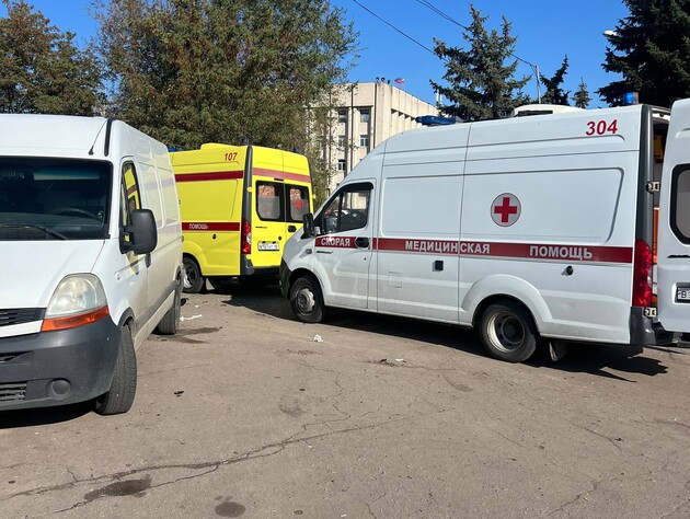 В окупованому Луганську чоловік нібито штурхнув заміновану колонку з піснею 